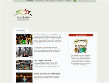 Tablet Screenshot of intercambio.portoseguro.org.br